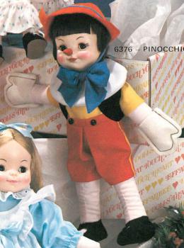 Effanbee - Pint Size - Huggables - Pinocchio - Poupée